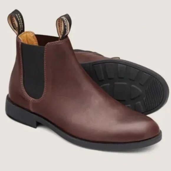 New Size 10 Blundstone Ankle Boots Chestnut Brown - Picture 1 of 7